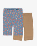NEALANNM LOT DE 2 SHORTS EN JERSEY BIOLOGIQUE