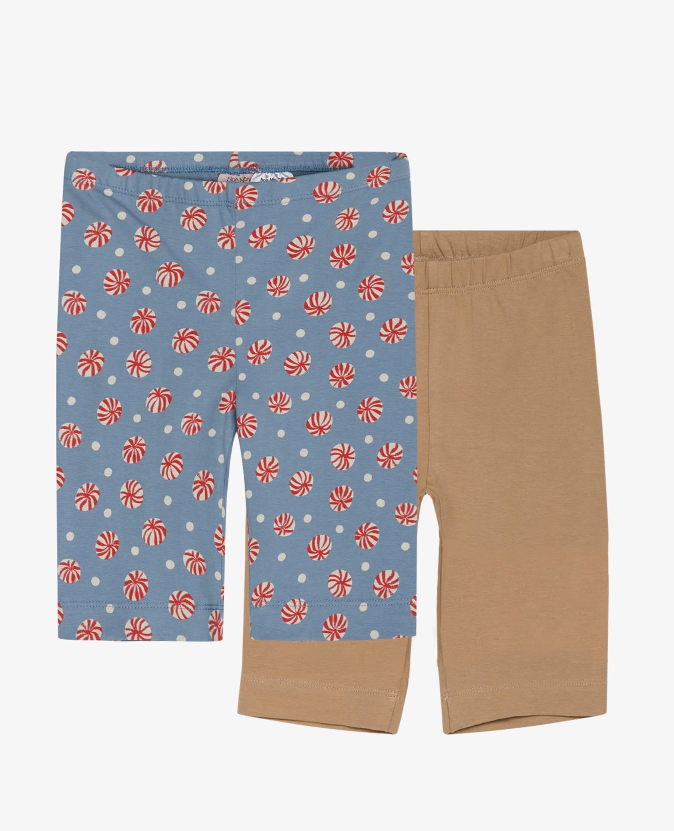 NEALANNM LOT DE 2 SHORTS EN JERSEY BIOLOGIQUE